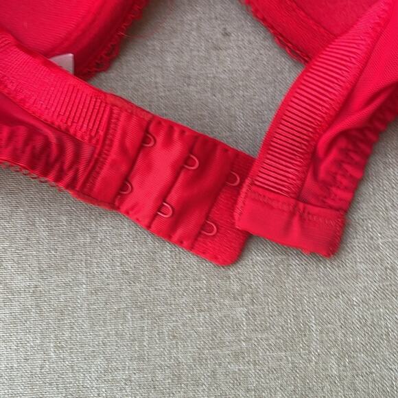 Wacoal red underwire bra size 38DD Style 853117 - Picture 4 of 8